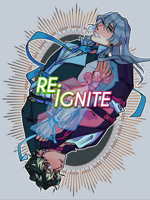 NiGHTDYE_'s tweet photo. 🥳Happy Anniversary Re:vale!!🥳
I'm releasing an art book to celebrate this year's anniversary!
RE:IGNITE -A 28 page art book featuring Yuki and Momo
Info 👇 https://t.co/XPrWpGSX6e