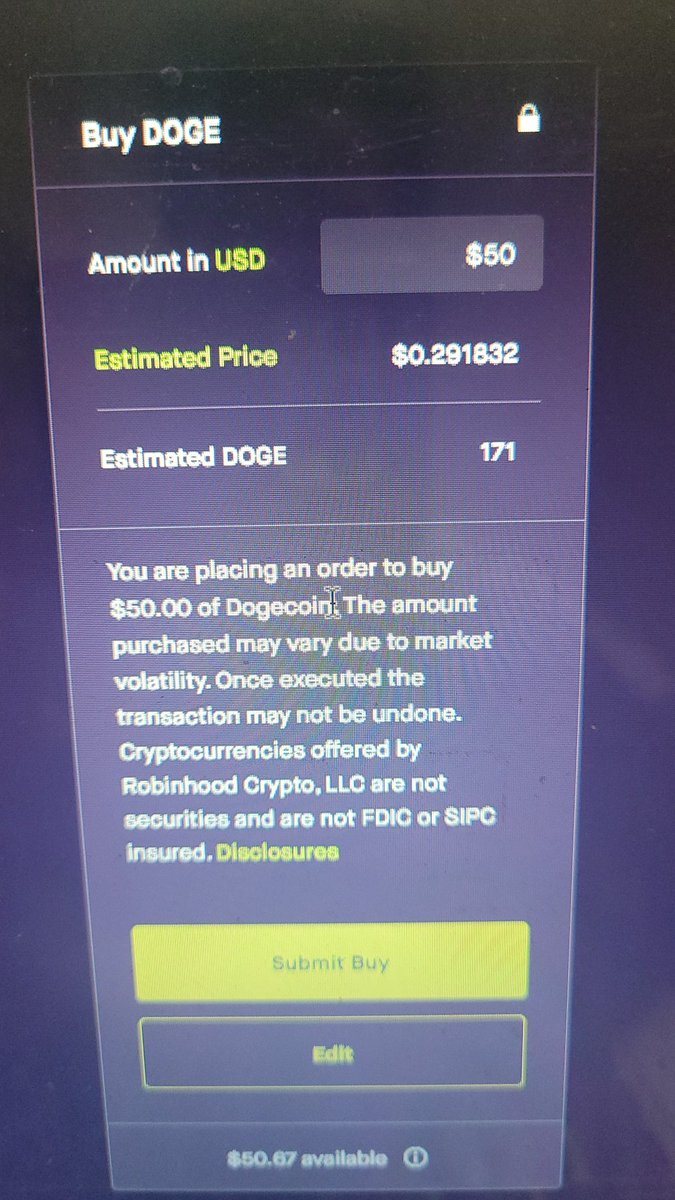 AllanUSCDPT19's tweet photo. @RobinhoodApp @ABC @NBCNews But one can still buy -.- https://t.co/3Dx6Weqv2C