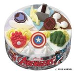 サーティワンアイスクリームからマーベル仕様の『マーベル アベンジャーズ / パレット6』が登場!キャプテン・アメリカなど6名をイメージしたケーキが可愛い!