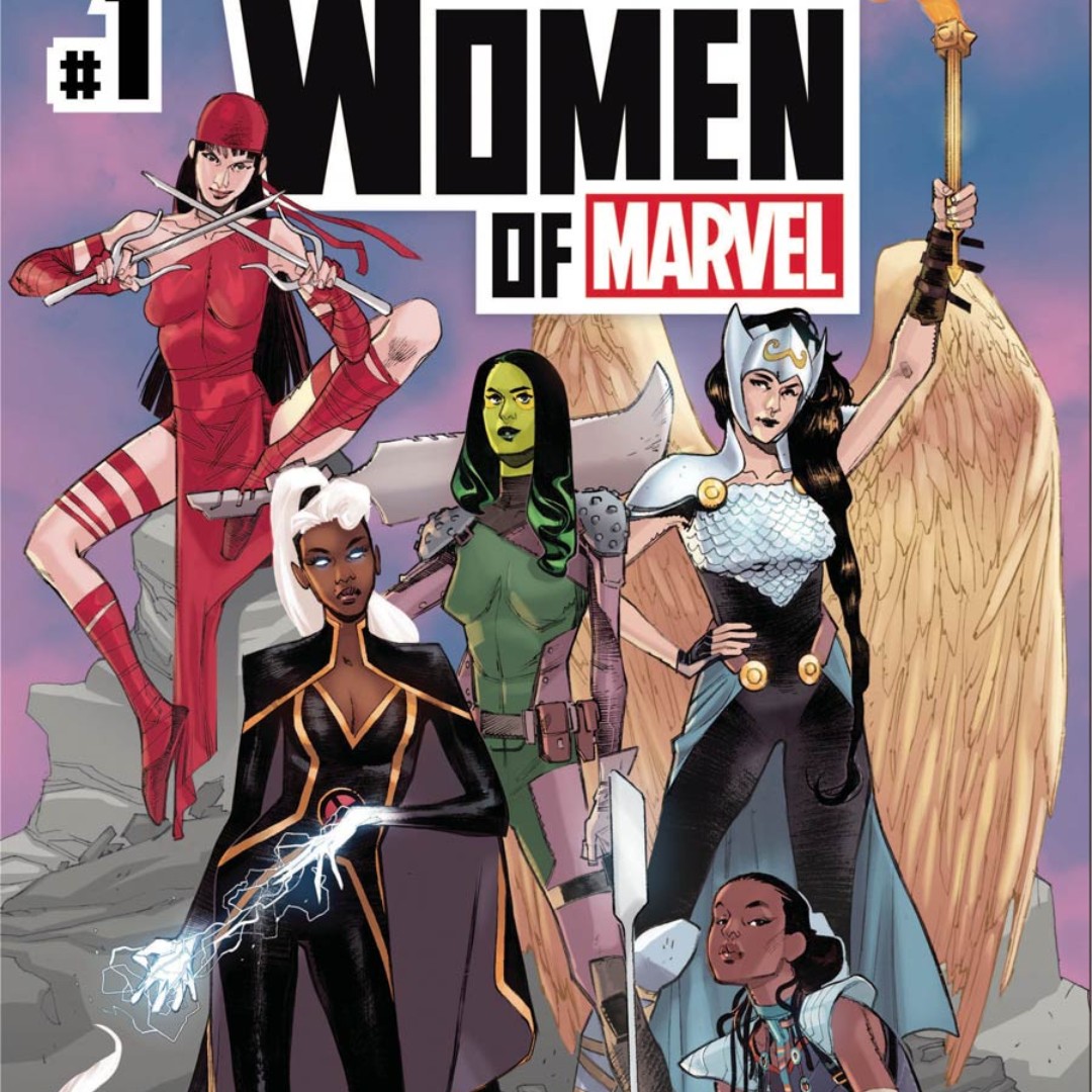 The future is female! The Women of Marvel #1 drops next week with an extravaganza of extraordinary talent!  #NadiaShammas #ElsaSjunneson #SophieCampbell #AnneToole #LouiseSimonson 
ow.ly/GfyJ50EpNtg

@Marvel #Elektra #PeggyCarter #SheHulk