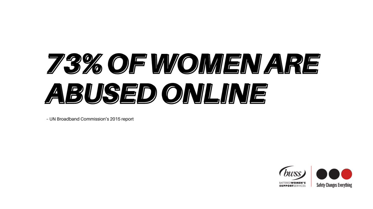 EndingViolence's tweet photo. People of all genders experience #cyberviolence, but women are at a higher risk.
Now is the time to work together to make the Internet a safer place for everyone.
#PreventionOfViolenceAgainstWomenWeek #PVAWW #GBV https://t.co/Hj3smzozW3