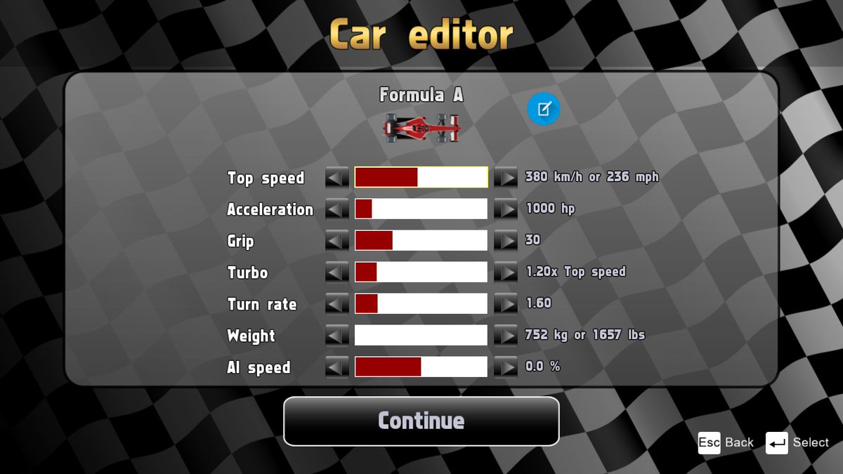 Applimazing's tweet photo. Car editor, damage, penalties and medium tyres will come with Ultimate Racing 2D 2.

#gamedev #indiedev #gamemaker https://t.co/NCbes8ng51