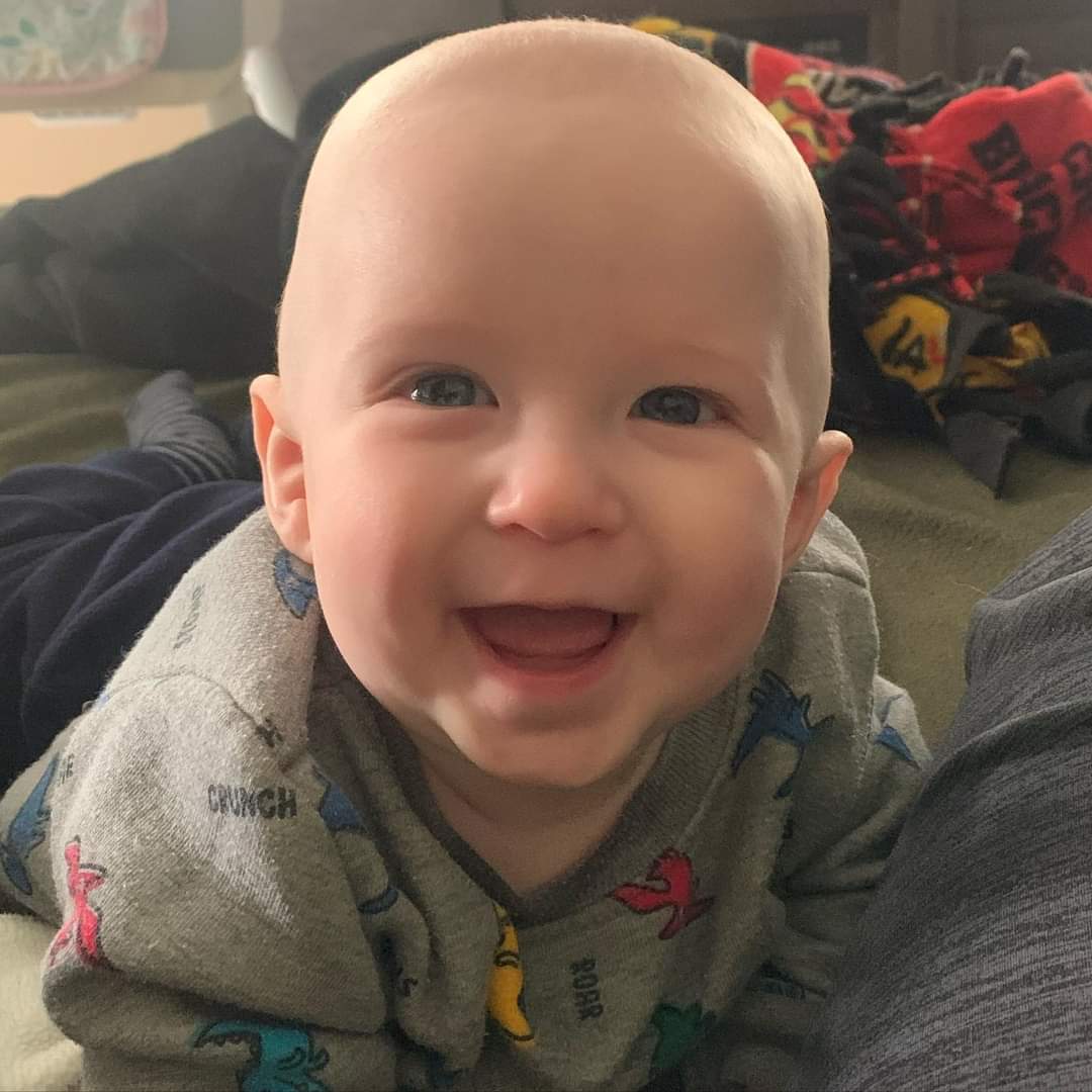 jnpeppler's tweet photo. Whoever needs some serotonin, here's a picture of my nephew 😍 https://t.co/PxgTVCDc7L