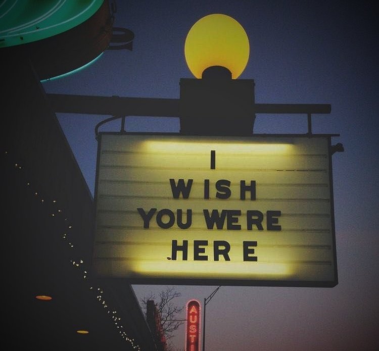 How I wish...