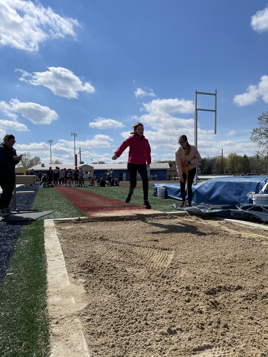 HarrisonUnified's tweet photo. No better creation than Unified Sports. We had a great day today as we practiced long jump. Our first meet is about a week away!! #togetherwewillinclude #hops @ChampsTogether @RaiderUpdates https://t.co/y1THVz49Iz