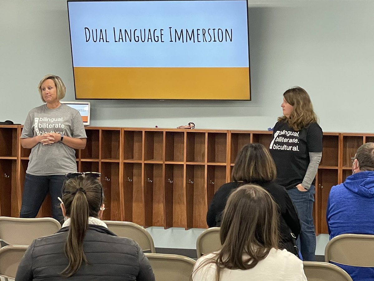 So incredibly proud of WCS and our Dual Language Program!  Our parents here are presenting to new families about the benefits of the program! #TheApacheWay #LegacyOfOpportunity