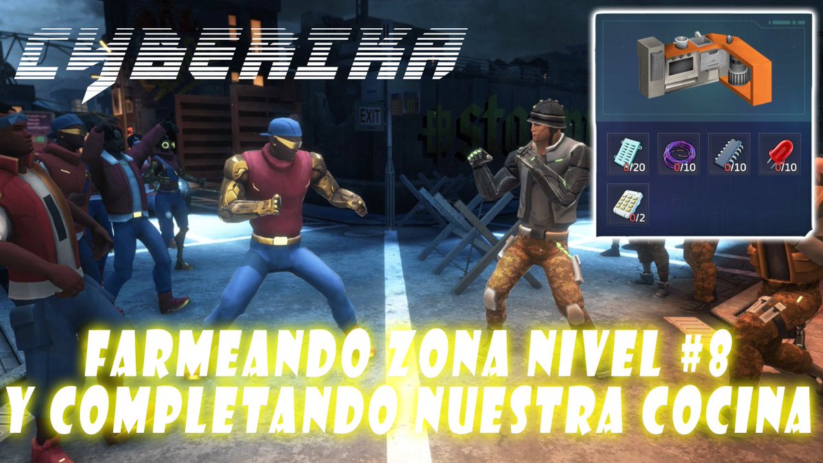 AxusGaming06's tweet image. CYBERIKA RPG JUEGO Móvil 2021| Farmeando Zona nivel #8 y Completando nuestra Cocina !corre a verlo es gratis¡
youtu.be/lKMFEZAmpws