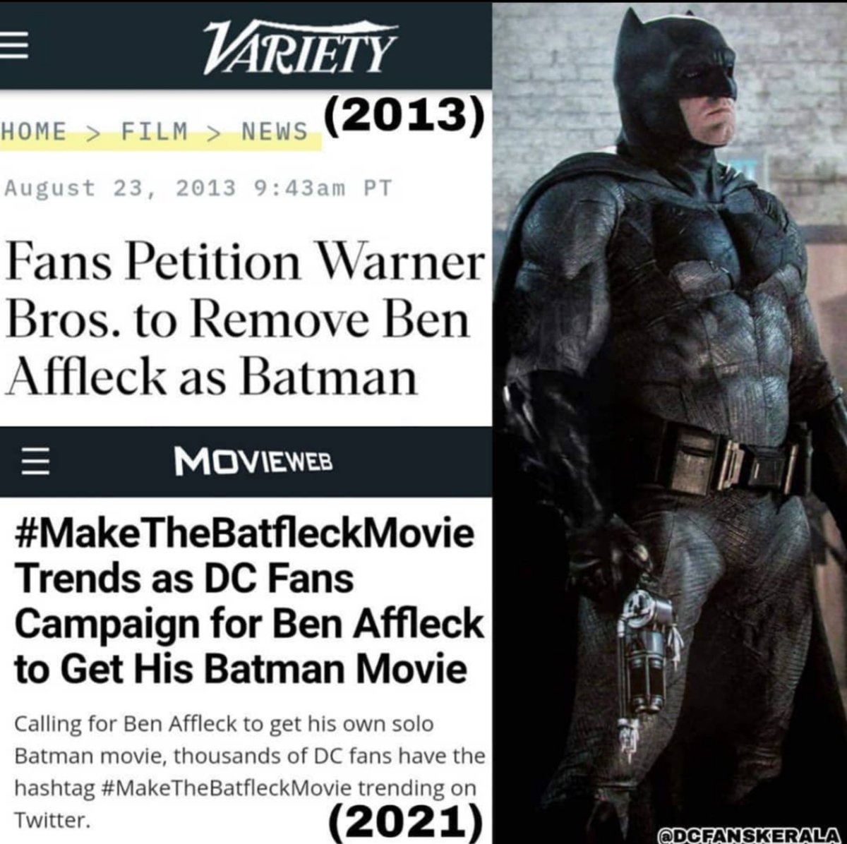 TheFilmJunkee's tweet photo. #Batfleck https://t.co/N39p65hoiD