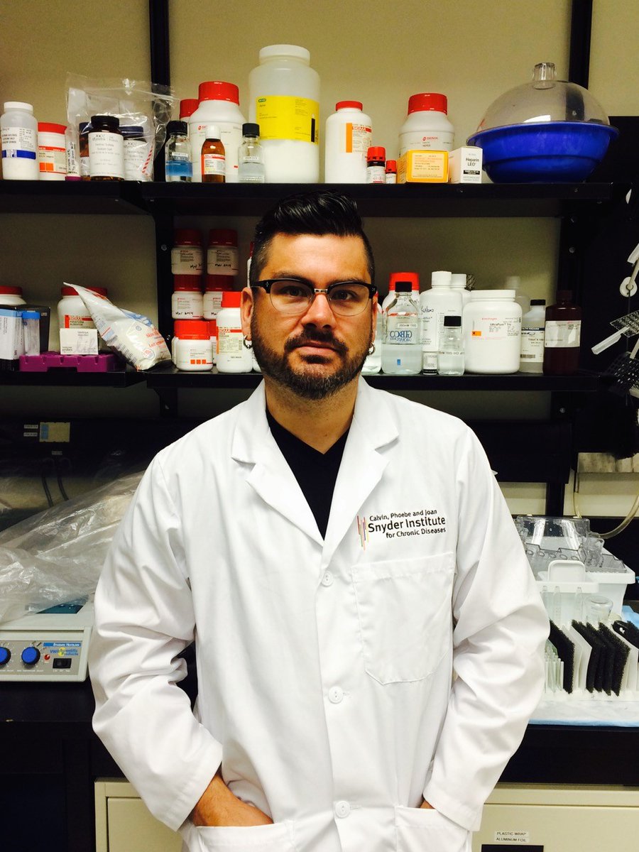 Congratulations to <a href="/SnyderInstitute/">Snyder Institute for Chronic Diseases</a> member Dr. Simon Hirota &amp; co-PIs Dr. Jeff Biernaskie (Fac. of Vet Med, HBI/ACHRI) and Dr. Markus Geuking (Snyder Institute) on their recent successful <a href="/CIHR_ICRH/">CIHR-ICRH | L'ISCR des IRSC</a> grant researching inflammation regulation. bit.ly/3x9DYQi
 @Hirota_Lab