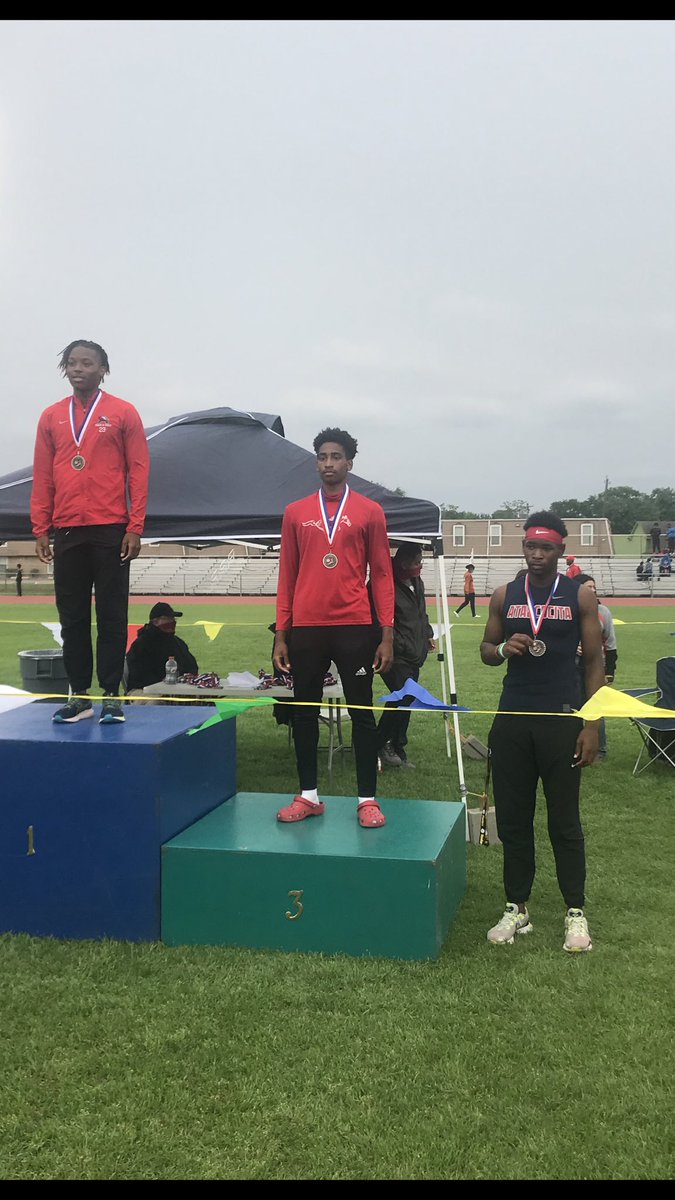 AHS_Boys_Track's tweet photo. Triple Jump. Jaden Patterson and Sean  Coley moving on to Regionals !!! https://t.co/UBTfaul0tK