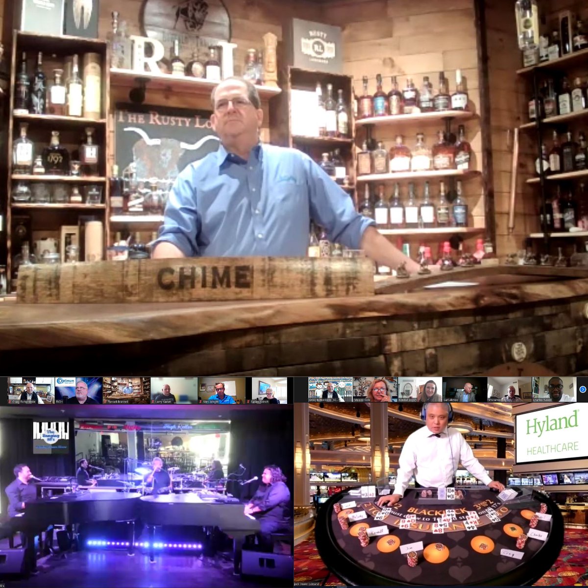 crichardville's tweet photo. A Lil Shootout to Our @CIOCHIME Fearless Leader Russ Branzell from The Rusty Longhorn - Not only was the Spring Forum Educational with Great Networking, but had Lots of Fun Trickled In - Thank You from All of Us !!! #chime21 #chime21spring https://t.co/R87QQsCNT1