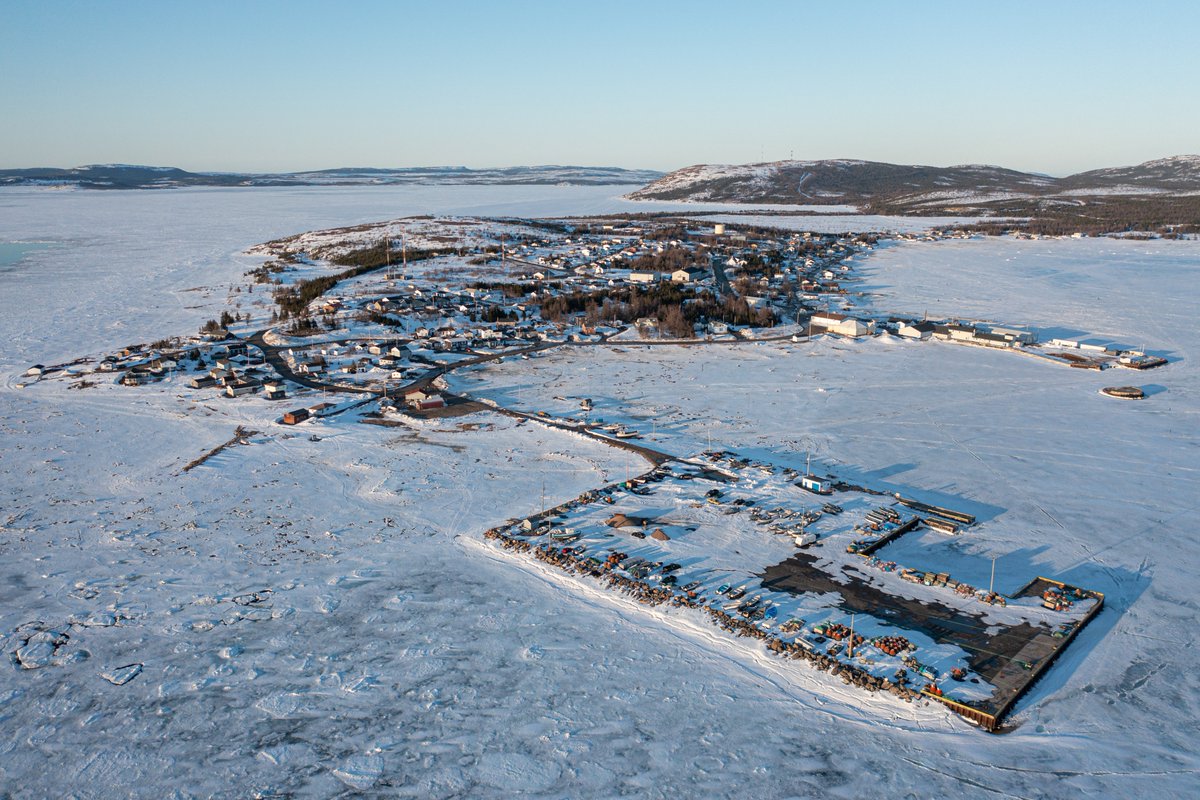 birdseyeinc's tweet photo. It was a great trip to Cartwright with @NunatuKavut.  We took advantage of the beautiful sunset on our last evening to get some final aerial views, spectacular. @CBCLabrador @CBCNL @NLtweets #nlwx @EddieSheerr @downhomelife @a_brauweiler https://t.co/6US7804cKX