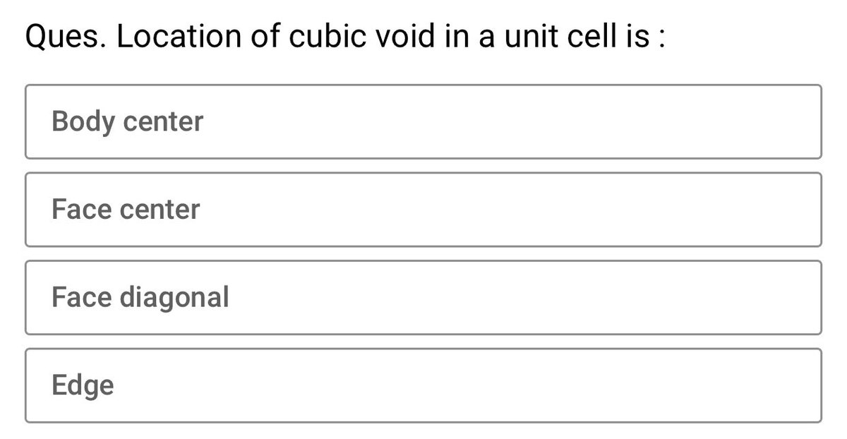 AipmtJee's tweet photo. #quiz #mcq #chemistry #NEET #JEE #schoolband  #lockdownstudies #lockdown2021 https://t.co/FhL4EJNcQM