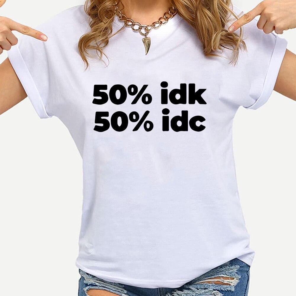 NewblomRobotics's tweet photo. Summer Tops For Women 2021 T-shirt Femme 50% Idk 50% Idc Letter Korean TshirtSERILOA https://t.co/j1dZGnOQwS Size Chart(Inch)
Size Chest Width Length Shoulder Sleeve Length
S 32.28 22.44 14.57 6.30
M 33.86 23.62 15.35 6.30
L 35.43 24.41 15.75 6.30
XL 37.8... https://t.co/VmKKShP3bL