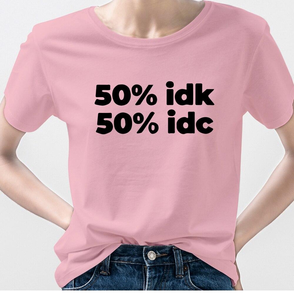 NewblomRobotics's tweet photo. Summer Tops For Women 2021 T-shirt Femme 50% Idk 50% Idc Letter Korean TshirtSERILOA https://t.co/j1dZGnOQwS Size Chart(Inch)
Size Chest Width Length Shoulder Sleeve Length
S 32.28 22.44 14.57 6.30
M 33.86 23.62 15.35 6.30
L 35.43 24.41 15.75 6.30
XL 37.8... https://t.co/VmKKShP3bL