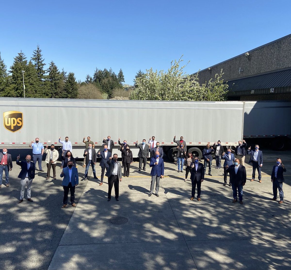Big shout out to our <a href="/NorthwestUPSers/">Northwest UPSers</a> visitors today in Redmond WA. Thank you to Nando, Jose, Chris, Scott, Jeff, Derrick, and Danny.  <a href="/Joseph_Braham/">Joe Braham</a> <a href="/SteveReddingUPS/">Steve Redding</a> <a href="/SConnor13/">Shandolyn Connor</a> <a href="/ExperienceUPS/">Experience UPS</a>