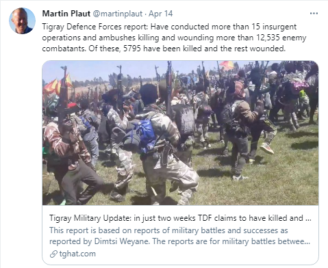 AmbStesfamariam's tweet photo. #TPLF attacked #NorthernCommand, committed #MaikadraMassacre, fired rockets into #Eritrea &amp; towns in #Ethiopia, destroyed #airports, looted, let criminals, incl rapists, loose on #Tigray. Marty says TPLF killed 1000s #Ethiopia|n soldiers, yet it wants 2 play victim @UN-Go figure! https://t.co/jn4oExEFRR