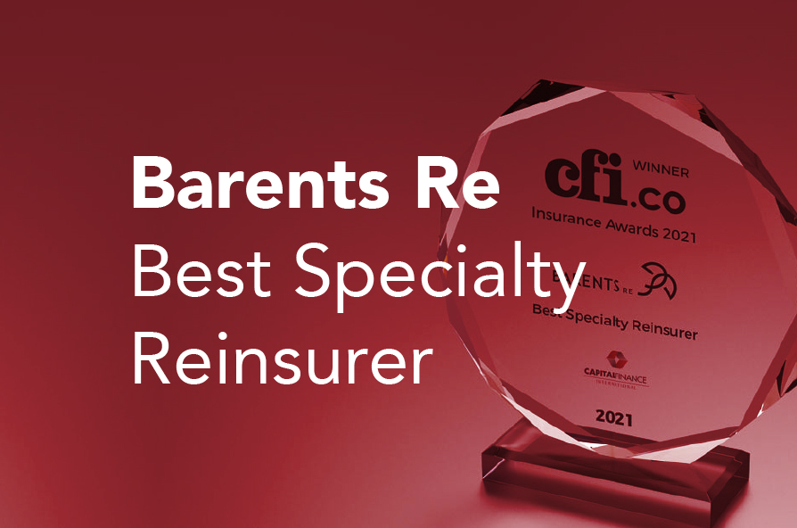 BarentsRe's tweet photo. BEST SPECIALTY REINSURER 2021 

Barents Re has been awarded as Best Specialty Reinsurer 2021, by https://t.co/nGQThREsom (Capital Finance International) in The Insurance Awards 2021

Full article here:
https://t.co/3qZdo5k5Gu https://t.co/im4fKmPGwL