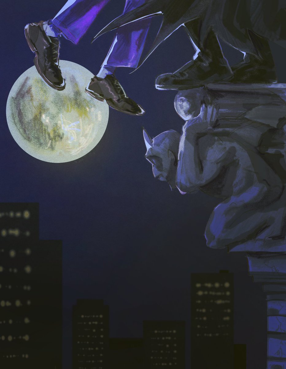 998__8's tweet photo. Dancing in the moonlight🌕 
#batjokes https://t.co/AwWqgP9ddU