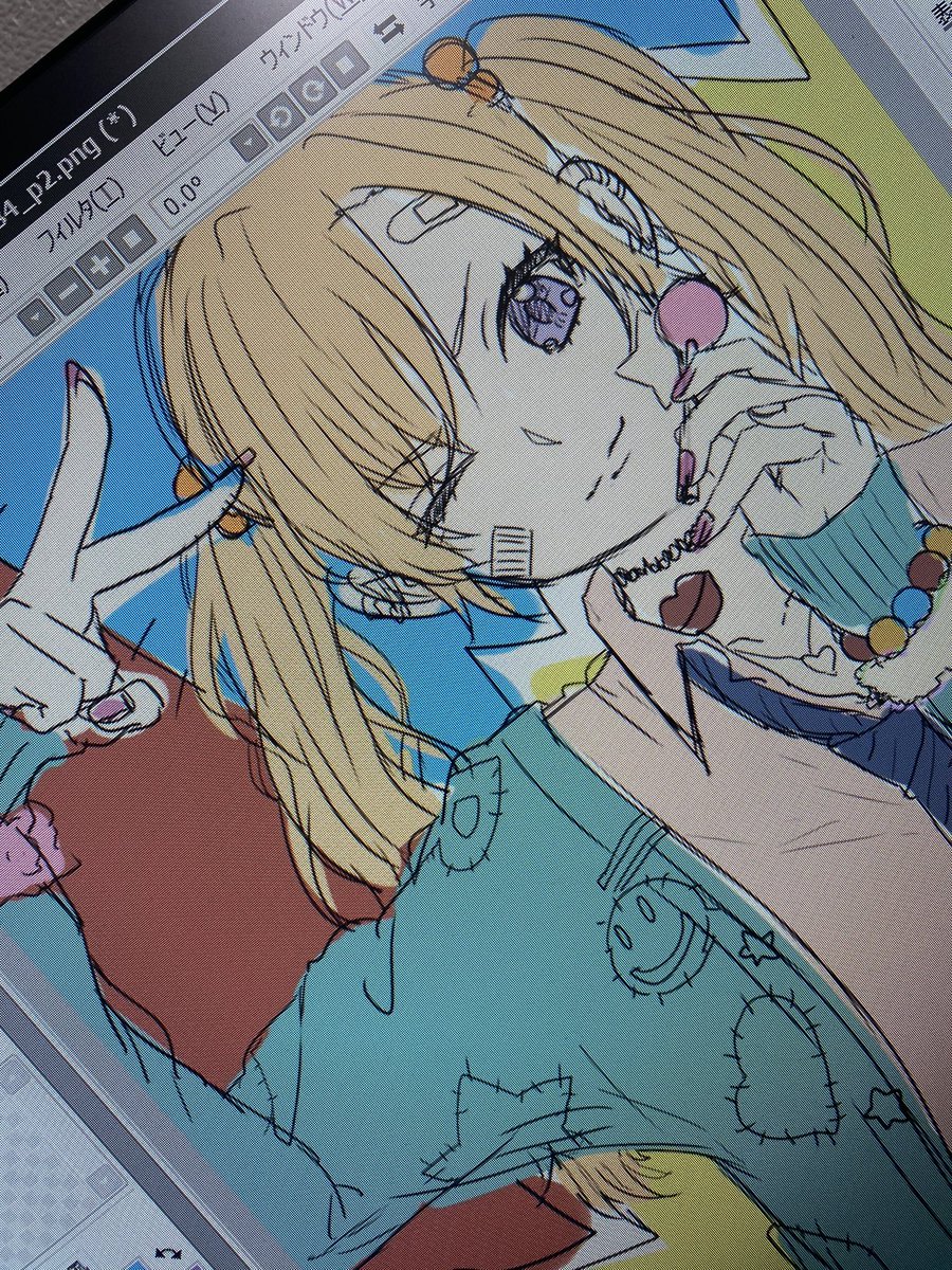 ただでさえごちゃごちゃしてる絵柄なのにごちゃごちゃした構図で描いちゃうんだろう バクレトゥおにぎり 依頼停止中のイラスト ただでさえごちゃごちゃしてる絵柄なのにごちゃごちゃした構図で描いちゃうんだろう バクレトゥおにぎり 依頼停止中のイラスト