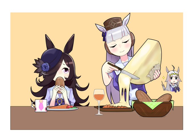 ゴールドシップ(ウマ娘) ,オグリキャップ(ウマ娘) ,ライス