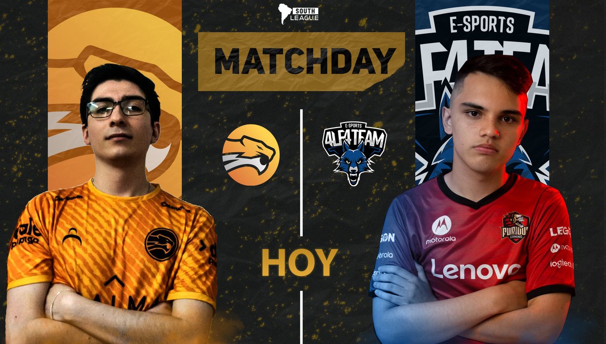 ⚡️LIGA GOLD⚡️
Gran cruce por la fecha 9, los tigres quieren recuperar la punta pero para eso deberán vencer a los lobos que vienen en racha!

@WildEsportsLA  🆚 <a href="/4LF4TEAM/">4LF4 TEAM</a> 
 
⏰ 21:30hs🇨🇱 22:30hs🇦🇷🇧🇷

🎙️ @Focus_Broly   🇨🇱
🎙️ <a href="/Elchonnn/">EL CHON</a>   🇦🇷

📺 twitch.com/southleague