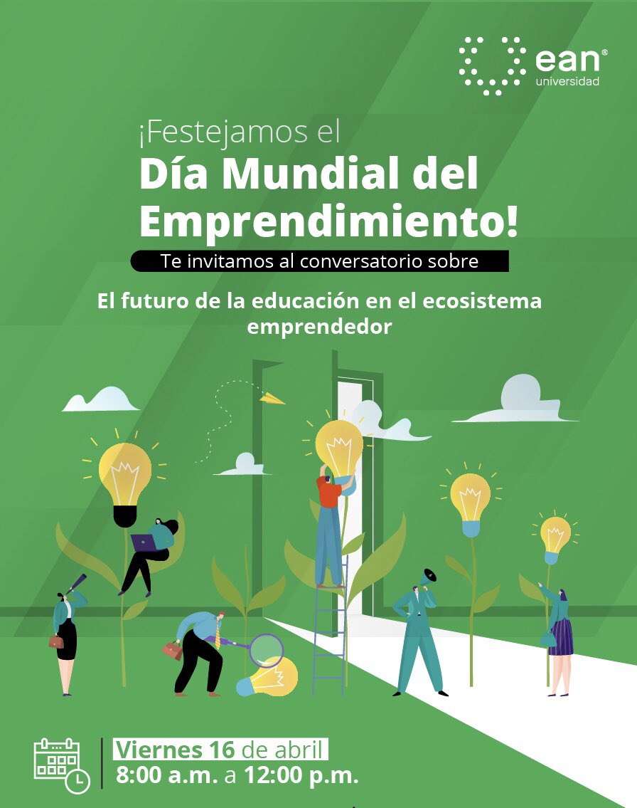 Mauricio Reyes - Emprendimiento y Finanzas (@dmreyesg) on Twitter photo Último aviso🚨mañana desde las 8:30 am, nuestro Foro: #Educación en #Emprendimiento #FormandoEmprendedores Les dejo de nuevo el enlace 👉🏽 universidadean.webex.com/universidadean… Contraseña del evento: Emprendimiento <a href="/UniversidadEan/">Universidad Ean</a> <a href="/miguelzu/">Miguel Angel Zuñiga (16PodCast)</a> <a href="/JairoAOrozcoT/">Jairo Orozco</a> @DMOROZCO22 @ISE_EAN @ingenieriaean Último aviso🚨mañana desde las 8:30 am, nuestro Foro: #Educación en #Emprendimiento #FormandoEmprendedores Les dejo de nuevo el enlace 👉🏽 universidadean.webex.com/universidadean… Contraseña del evento: Emprendimiento <a href="/UniversidadEan/">Universidad Ean</a> <a href="/miguelzu/">Miguel Angel Zuñiga (16PodCast)</a> <a href="/JairoAOrozcoT/">Jairo Orozco</a> @DMOROZCO22 @ISE_EAN @ingenieriaean