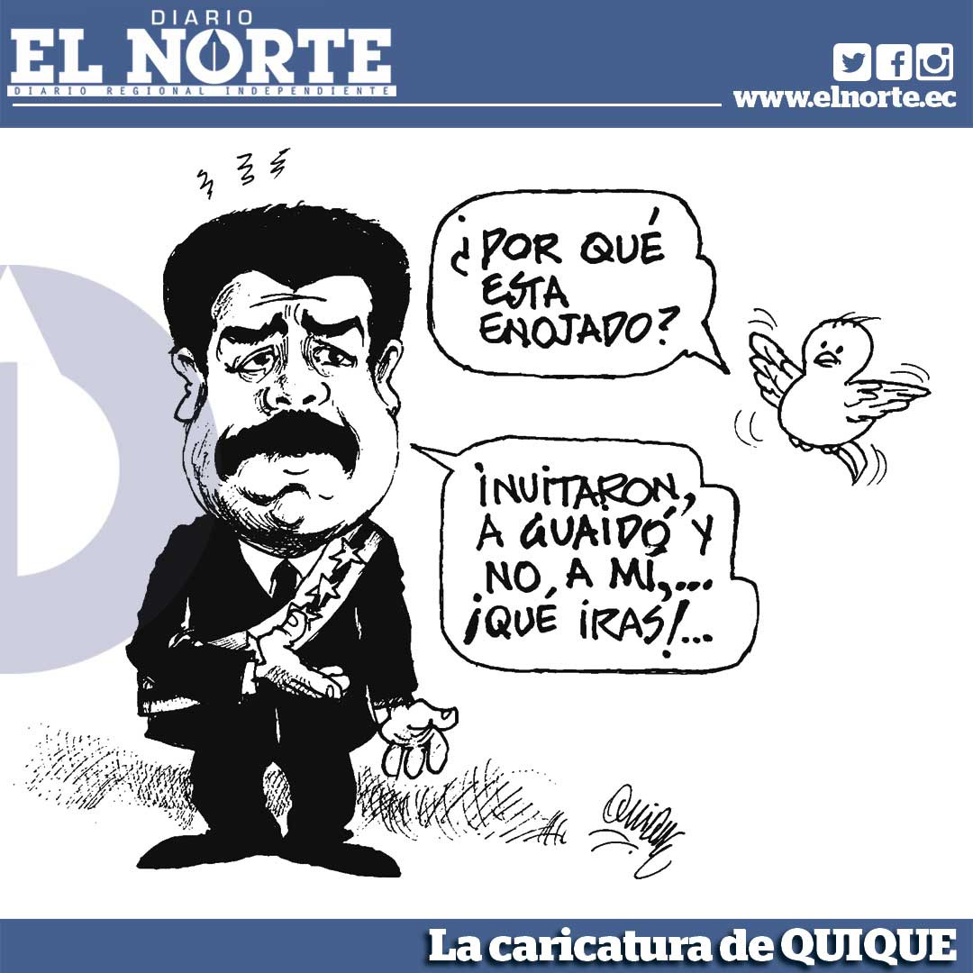 elnorteadiario's tweet photo. Saludos Compartimos la caricatura de 'Quique' de este #jueves 15 de abril de 2021.👀👇 #Venezuela #Maduro https://t.co/WtqJVPtxCD