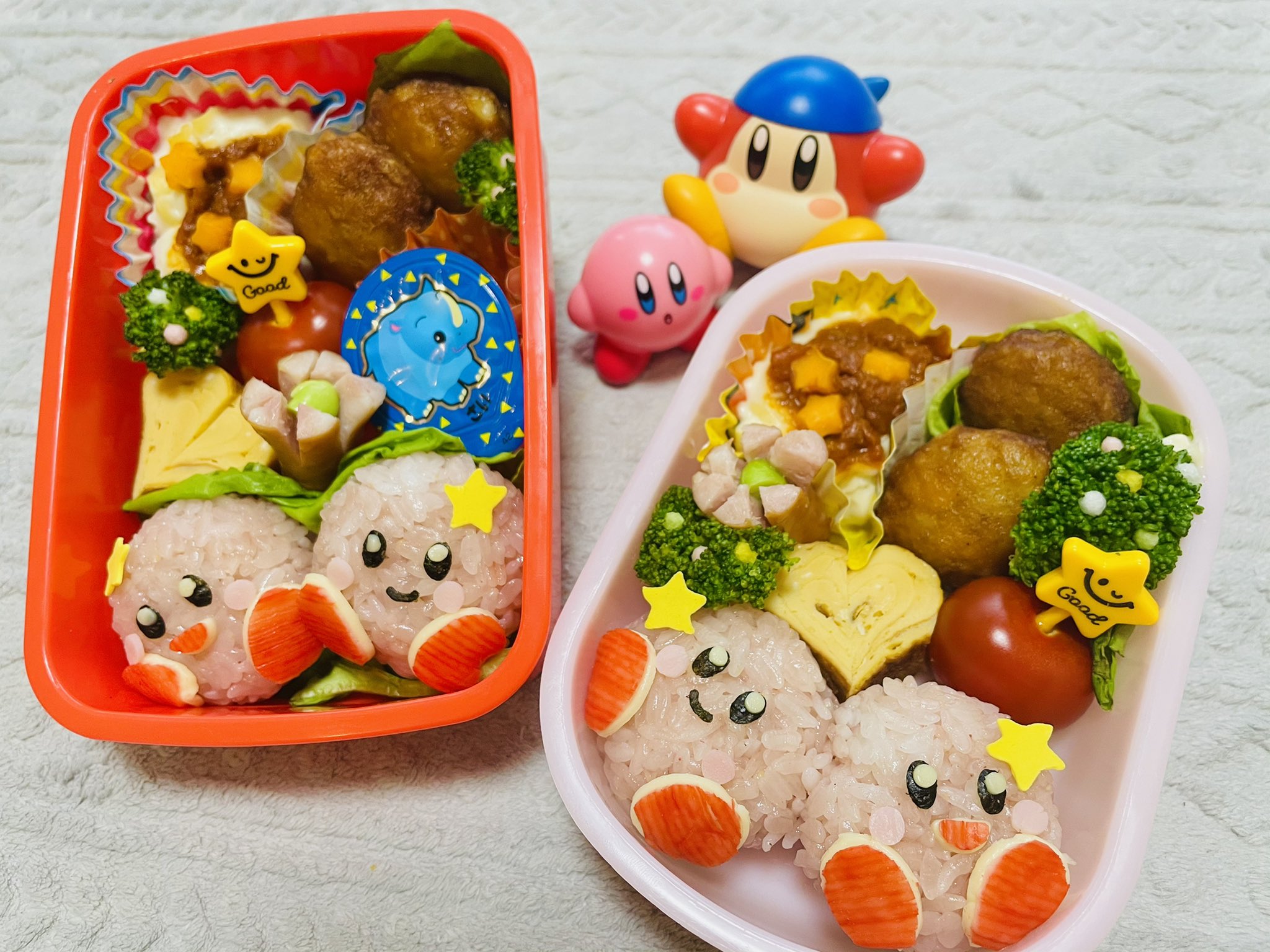 توییتر 名無しラジオ در توییتر 今日から幼稚園弁当2つ 息子が好きなカービィ弁当 いってらっしゃい 幼稚園弁当 お 弁当 弁当 カービィ弁当 カービィ キャラ弁 デコ弁 ワドルディ T Co T6q6lxcqyg