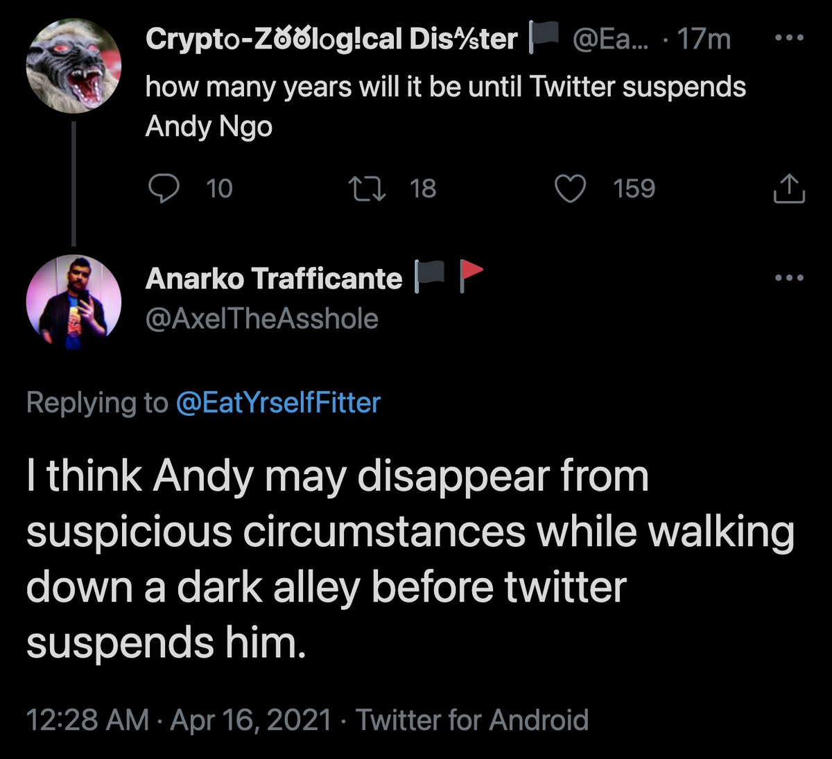 Andy Ngo tweet media