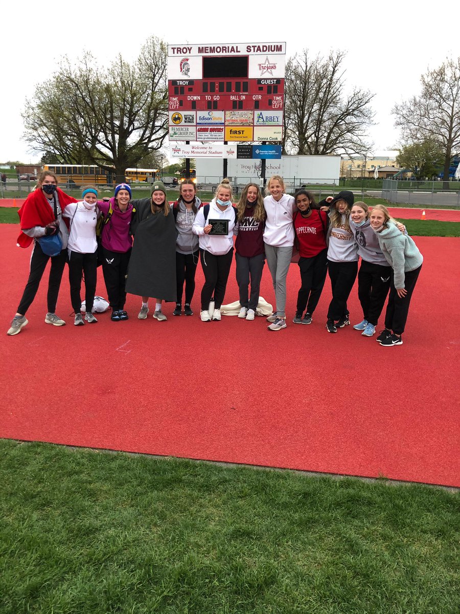 Congratulations to the Tipp City Middle School Boys and Girls Track Teams! The Boys are the 2021 Champions of the Miami Valley Track and Field Invitational. The Girls were Runner Up at the Invitational! ￼