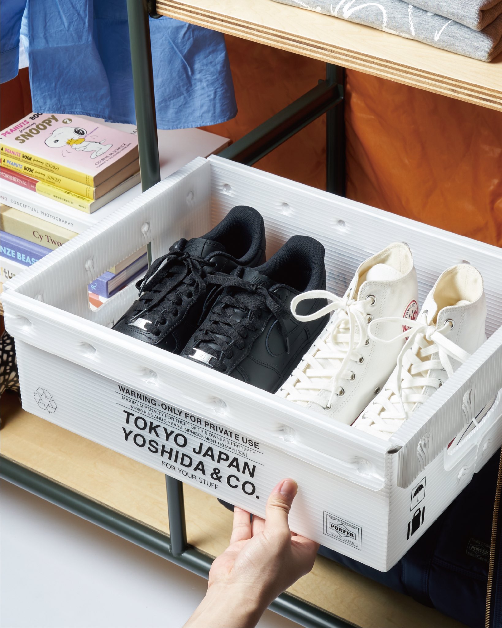 PORTER 非売品金属プレート大2台セット UNIT（PORTER） ポーター ユニット ショルダーバッグ 784-05464