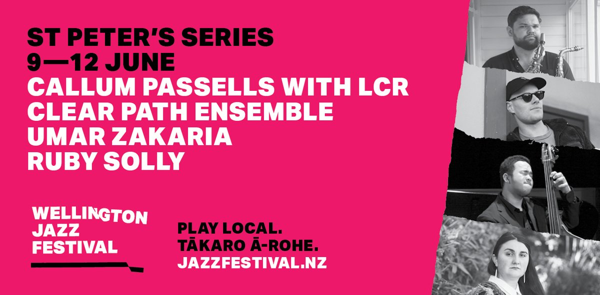 Early Bird tickets are now on sale now to the 2021 St Peter's Series!

Make sure you've got your tickets to hear taonga pūoro practitioner <a href="/RubySolly/">Ruby Solly</a>, saxophonist Callum Passells, neo-jazz Clear Path Ensemble and bassist Umar Zakaria.

Grab tickets👉bit.ly/3dkg1O3