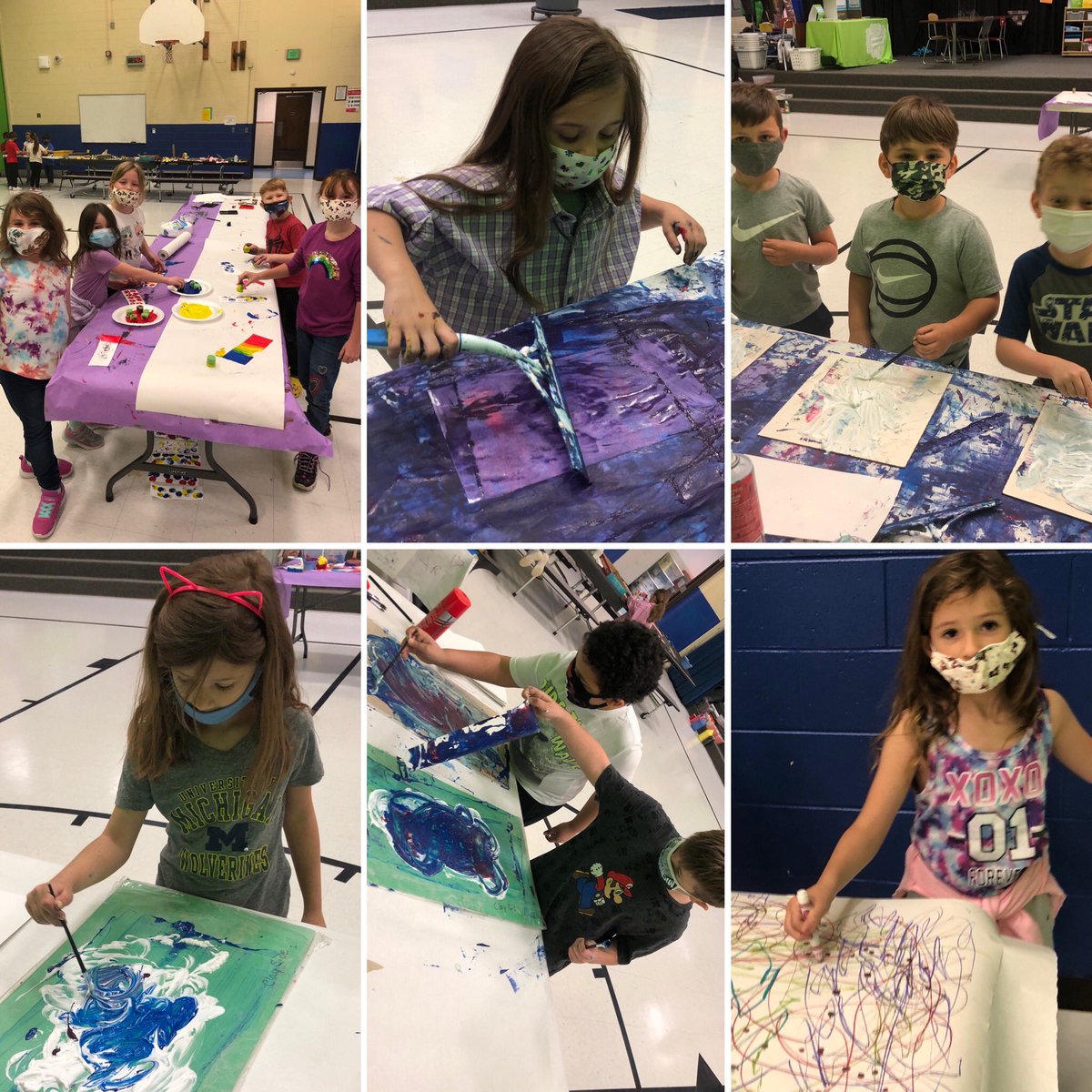laurarabecain's tweet photo. Today was a day I think my students and I are going to remember for years to come. Focusing on process art, we explored our sense of sight, smell, hearing and touch in honor of Autism Acceptance Month. #GSDPride #ArtMatters #autismawareness #processartforkids https://t.co/n7iCkpPudF