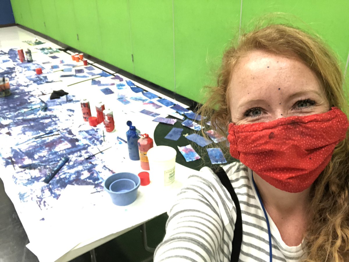 laurarabecain's tweet photo. Today was a day I think my students and I are going to remember for years to come. Focusing on process art, we explored our sense of sight, smell, hearing and touch in honor of Autism Acceptance Month. #GSDPride #ArtMatters #autismawareness #processartforkids https://t.co/n7iCkpPudF