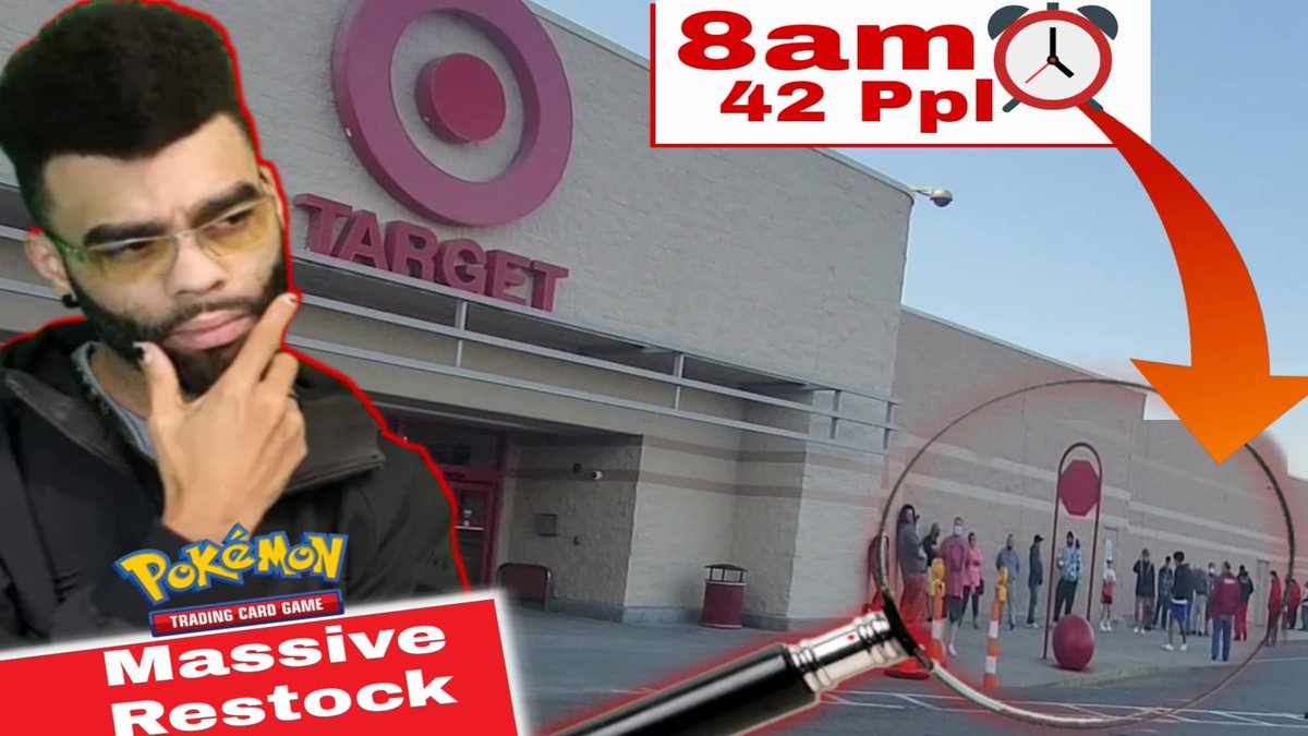 Hkf3lix's tweet photo. The goal was to see if i can obtain any Pokémon cards @ target with there new system 10mins before they open & was number 42 in line ! https://t.co/2jqVjrSeAs
@HoodKatzGaming #hoodkatz #pokemonCards @Target @Pokemon https://t.co/nZ1cHV5TJh