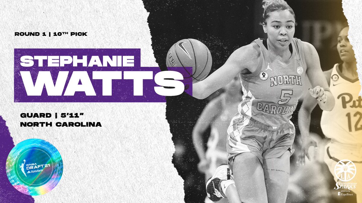 Stephanie Watts, welcome to the @LASparks!! @swatts15