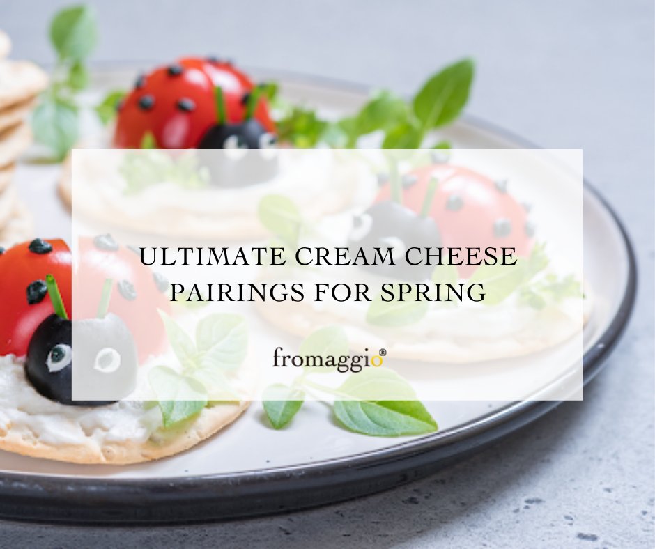 fromaggio1's tweet photo. Spring is in full swing, and Fromaggio has some amazing cream cheese pairings that are guaranteed to elevate your snacking game! Check them out here! #creamcheese #spring #cheesepairings https://t.co/o7Kc0UblFV