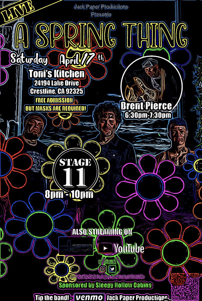 WeAreJackPaper's tweet photo. In TWO DAYS where will you be? Wherever it is, click this link &amp; welcome spring with the best musicians in Los Angeles! Streaming LIVE FOR FREE! https://t.co/kTUHZb93vV   #livemusic #spring #outdoors #wearamask #musicians #livestream #musicians #inspiring #talent #free #listen https://t.co/d9ZkLwruGI