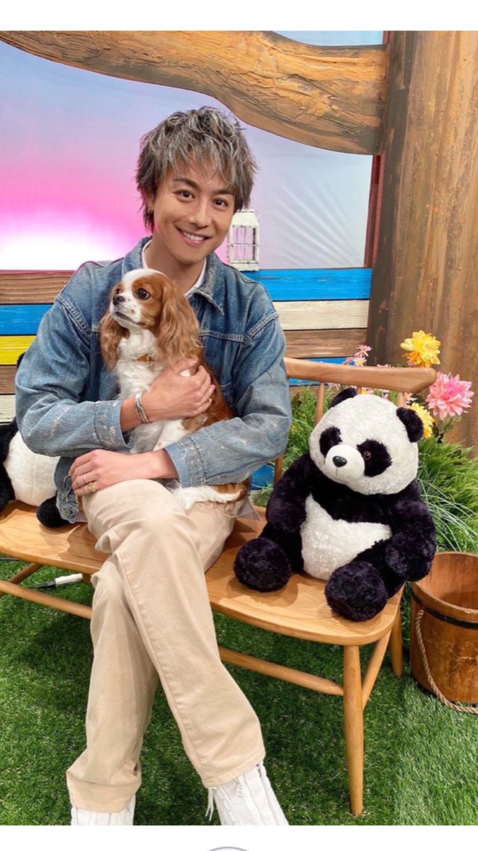 ぷりん 昨日の動物ピース良かったー Takahiroくん可愛いかったし Takahiroの飼ってるワンちゃんまで見れたし Takahiroくん自分からアライグマって言っちゃうの 可愛さ倍増した Exiletribe Exile Takahiro どうぶつピース