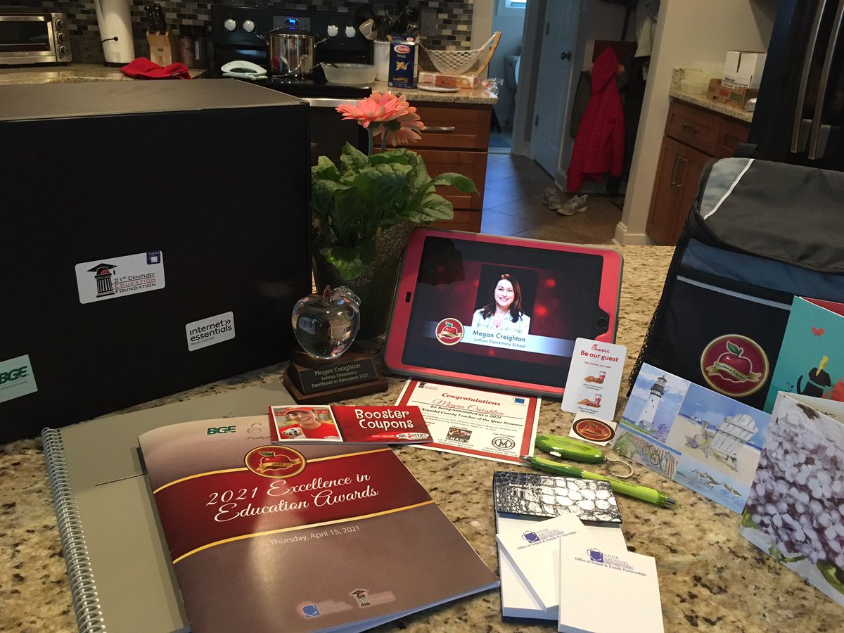 I am so grateful for the love and recognition today. ❤️ I am proud and honored to serve the <a href="/LothianAACPS/">Lothian Elementary</a> community. A special thanks to my students and <a href="/STAIR_Annapolis/">STAIR</a> for the interviews. Thank you <a href="/AACountySchools/">AACPS</a> and our sponsors for treats. #aacpsawesome #TOY2021 #EIE2021