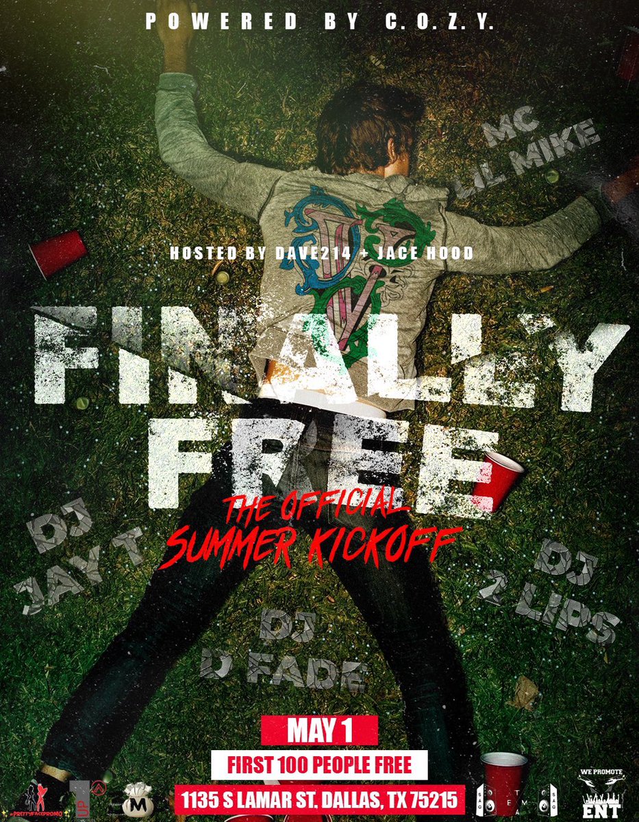 BigTevCEO's tweet image. May 1st  🎸🔥

1135 S Lamar St Dallas, Tx 

The Biggest Summer Event To Hit Dallas

All ETX &amp;amp; All DFW POP Out !!!

Greeks, Grads, &amp;amp; Birthday Celebrations ‼️

We #FinallyFree Covid Ain’t Stopping Shit At All Lets Get Active 🔓🕺🏾

#WePromoteENT 🚁

+++ 1st 100 People Free +++