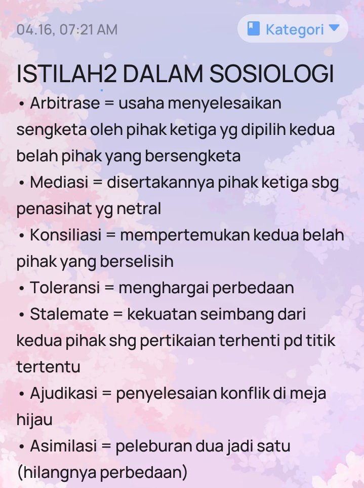 ailavieww's tweet photo. mau bagiin catetan aku, semoga bermanfaat ya 😃 https://t.co/7kqipRlW5r