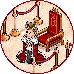 Teschietto96's tweet photo. Here’s my entry for the @Habbo Fashion Design Competition 👑

Keep your Crowns ready and wear your Royal Cloak 🤴🏻👸🏻

I tried to experiment with many new designs but my heart belongs to this majestic piece ❤️

Hope you like it as much as I do ✨
@HabboItalia #Habbo https://t.co/EvXbPJnbVJ