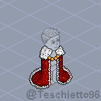 Teschietto96's tweet photo. Here’s my entry for the @Habbo Fashion Design Competition 👑

Keep your Crowns ready and wear your Royal Cloak 🤴🏻👸🏻

I tried to experiment with many new designs but my heart belongs to this majestic piece ❤️

Hope you like it as much as I do ✨
@HabboItalia #Habbo https://t.co/EvXbPJnbVJ