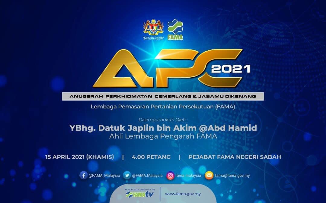 Fama Malaysia On Twitter Repost Fama Sabah 15 April 2021 Khamis 4 00 Petang Pejabat Fama Negeri Sabah Majlis Anugerah Perkhidmatan Cemerlang Jasamu Dikenang Apc 2021 Https T Co Ohnas6zh4v