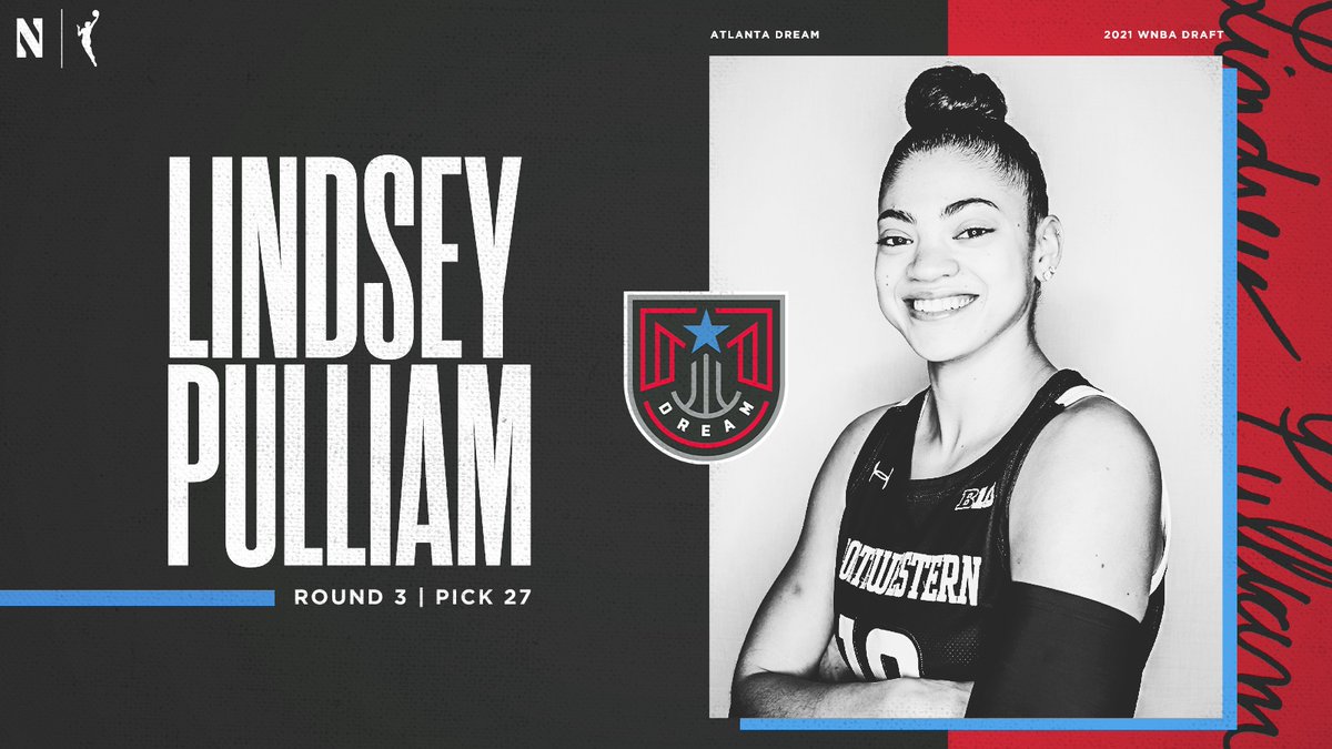 Lindsey Pulliam. To the LEAGUE!!! 💜

Congrats <a href="/AtlantaDream/">Atlanta Dream</a>. You got a good one. 

#GoCats x #WNBA