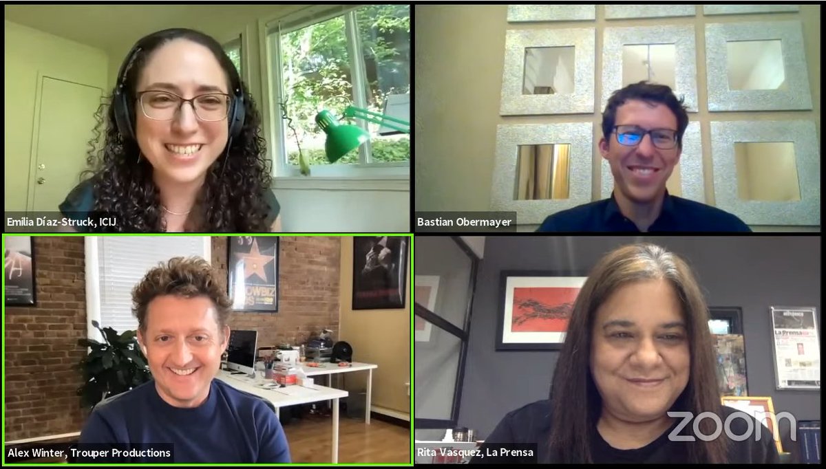 The Panama Papers: 5 Years On - A discussion with @Winter, <a href="/b_obermayer/">Bastian Obermayer</a>, Rita Vásquez of <a href="/prensacom/">La Prensa Panamá</a>, and <a href="/ICIJorg/">ICIJ</a> research editor Emilia Díaz-Struck. 

Watch Now: youtube.com/watch?v=fcKkqD…

#PanamaPapers #ThePanamaPapers #PapelesDePanamá