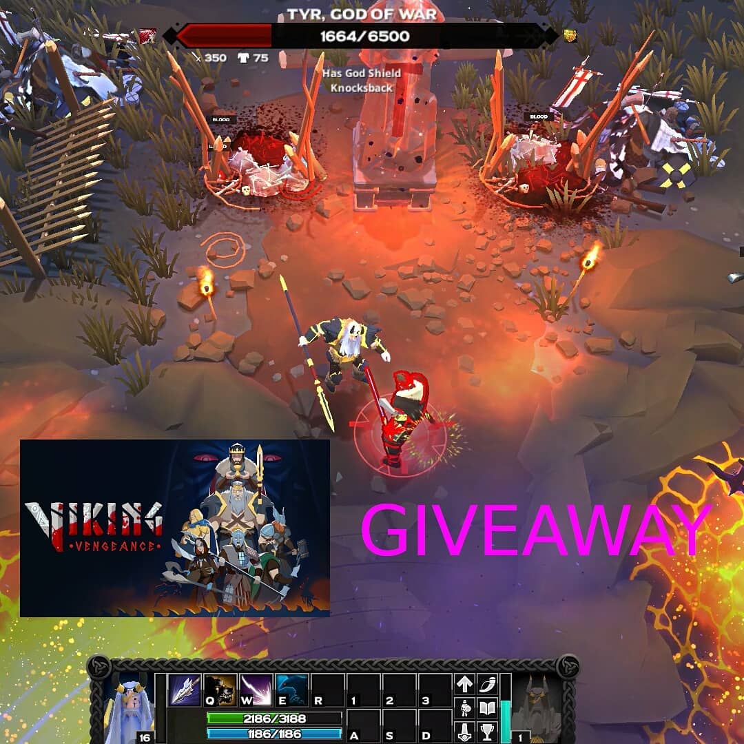 tamhanna's tweet image. #VikingVengeance #steamcodegiveaway. This is a #dungeoncrawler #roleplayinggame not dissimilar to #diablo2 or similar #classicgames we all wasted our youth on. As always, #leaveacomment to try and win in this #giveaway. And, thanks…

📸 instagram.com/p/CNtRkXGDs7W/