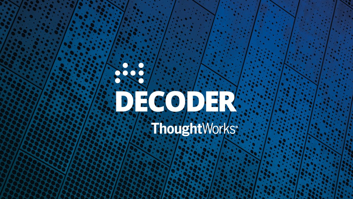 thoughtworks's tweet image. Introducing ThoughtWorks Decoder! We've created the business execs' guide to technology, so you can explore key tech terms and request your own #TWDecoder thght.works/3uNChG2.